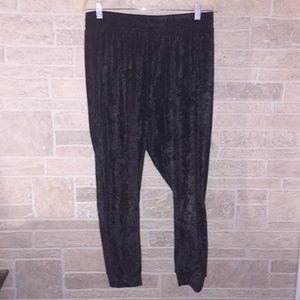 Black Velvet Lounge Pants